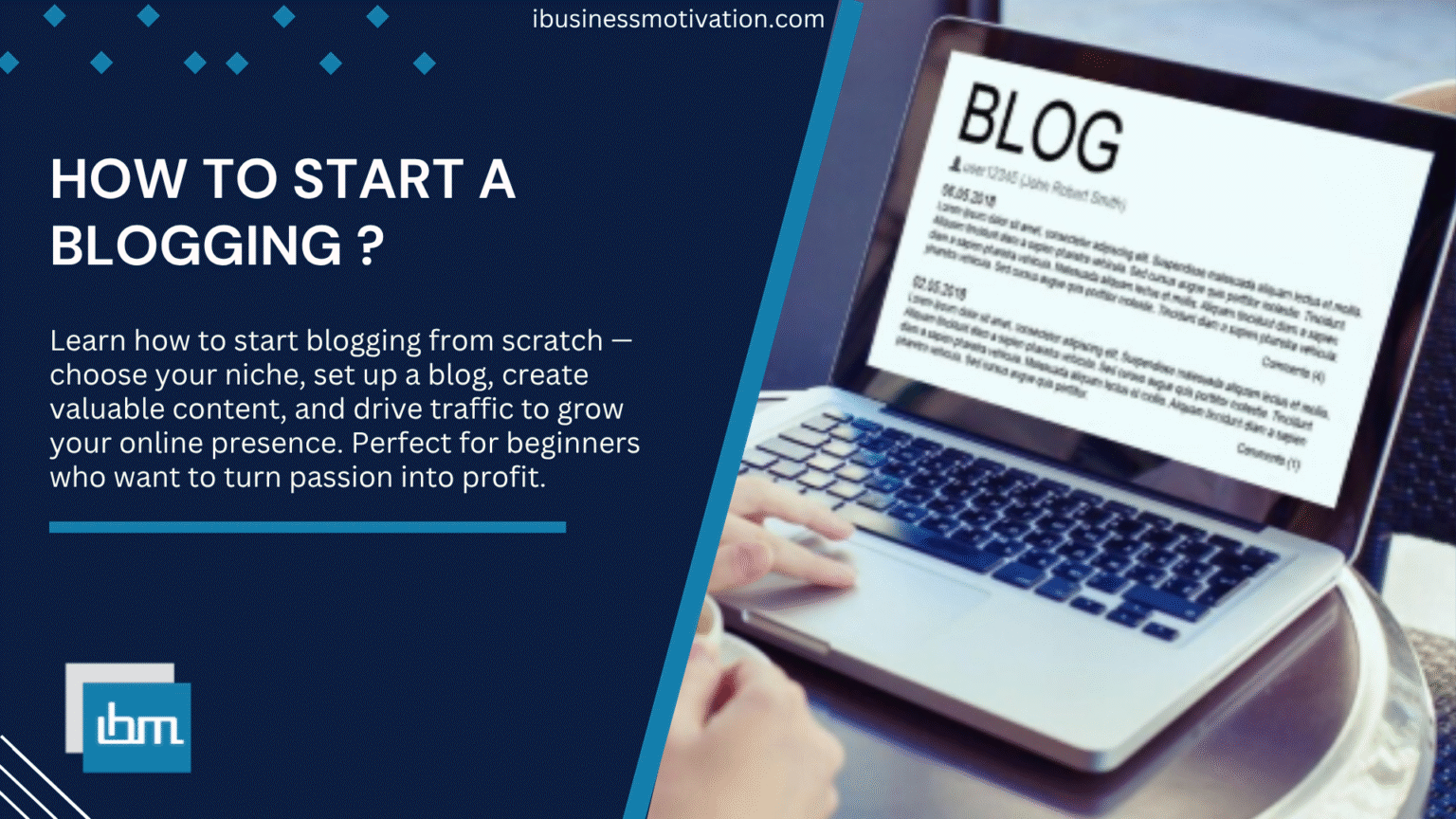 How to Start a Blogging