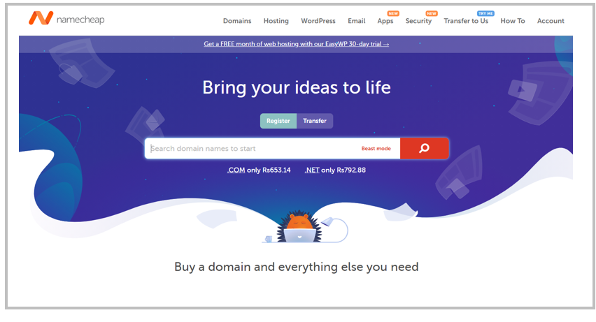 Best Domain Name Services - Namecheap