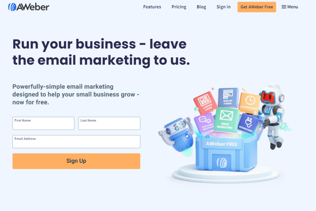 Best Email Marketing Software - Aweber