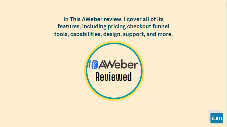 AWeber Review Honest Opinion