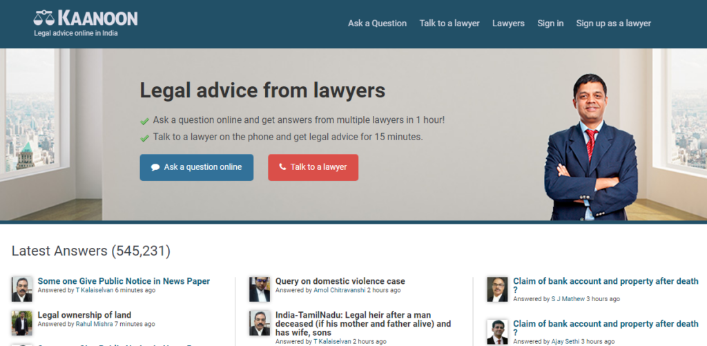 Online Legal Service Providers