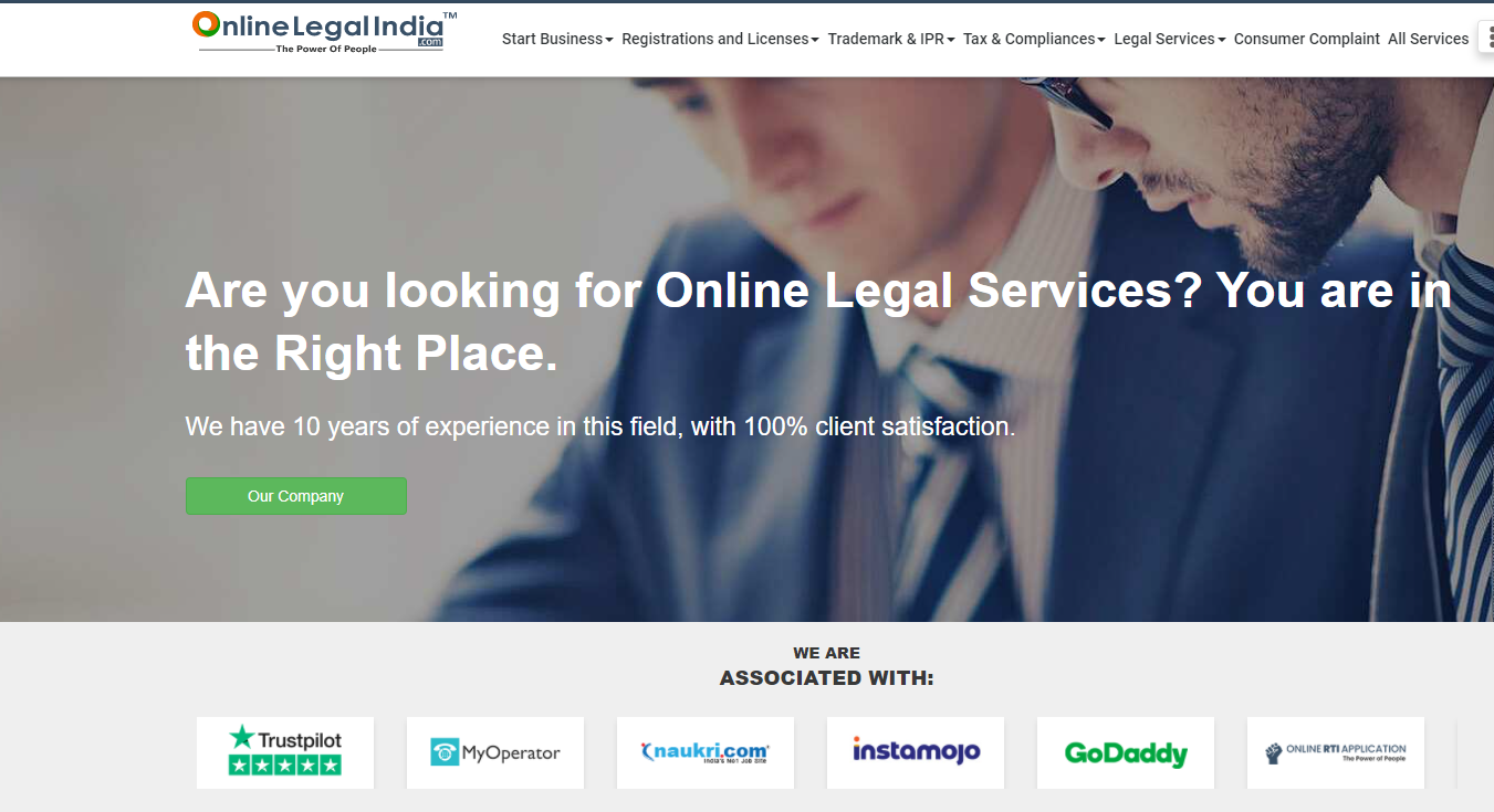 Best Online Legal Services In India of 2021