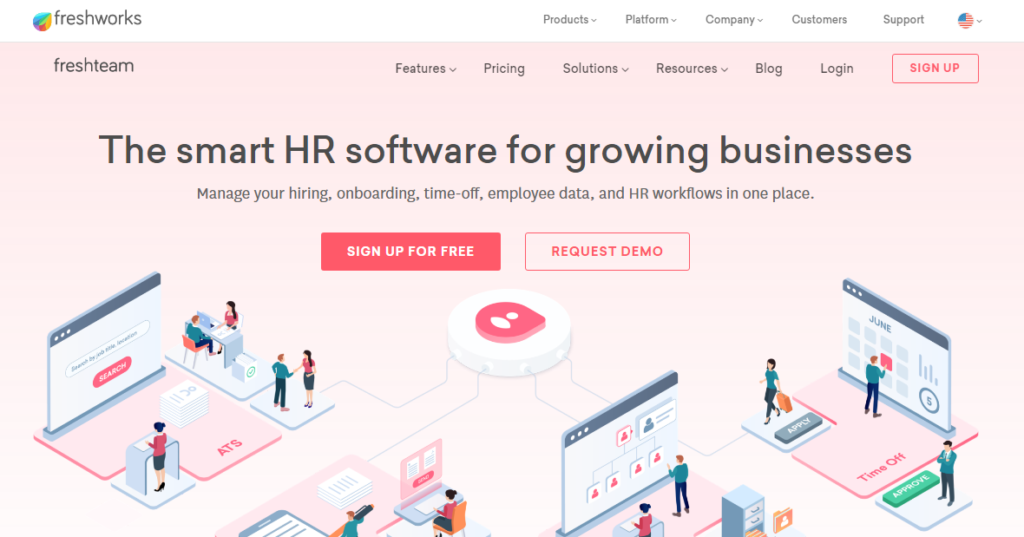 Best HR Software - freshworks