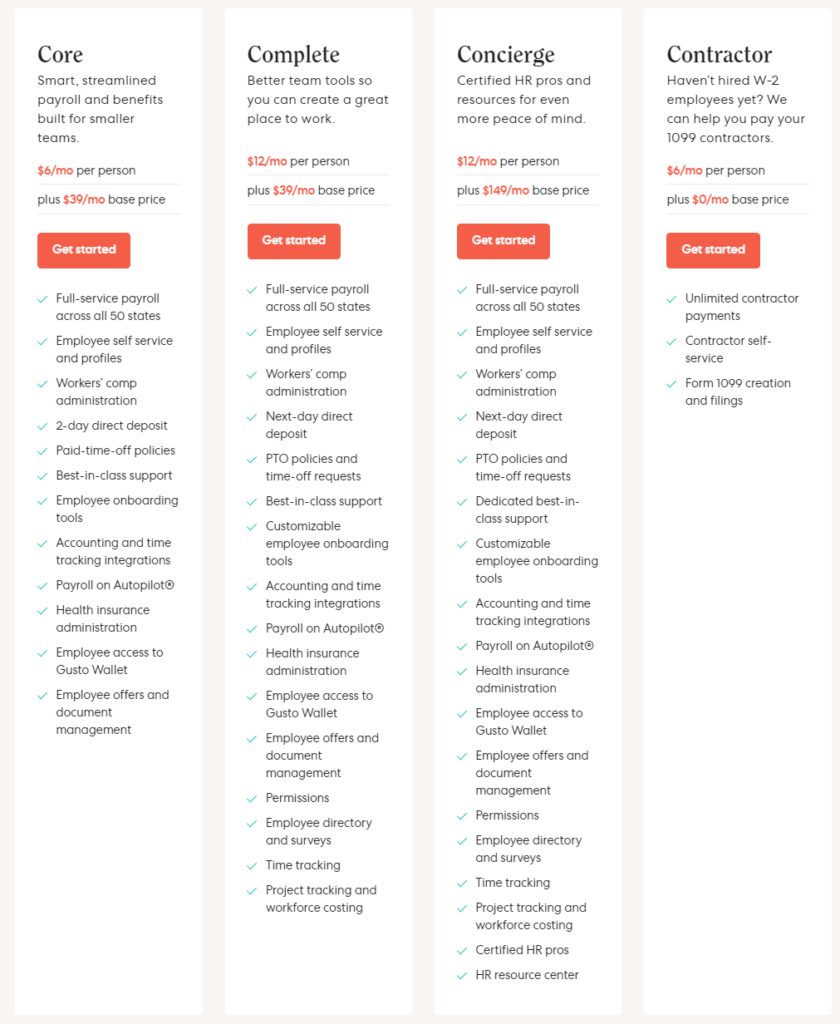 Best HR Software - Gusto