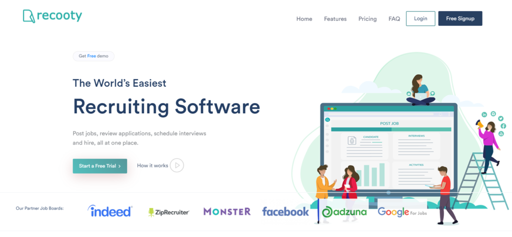 Best Recruiting Software - Recooty