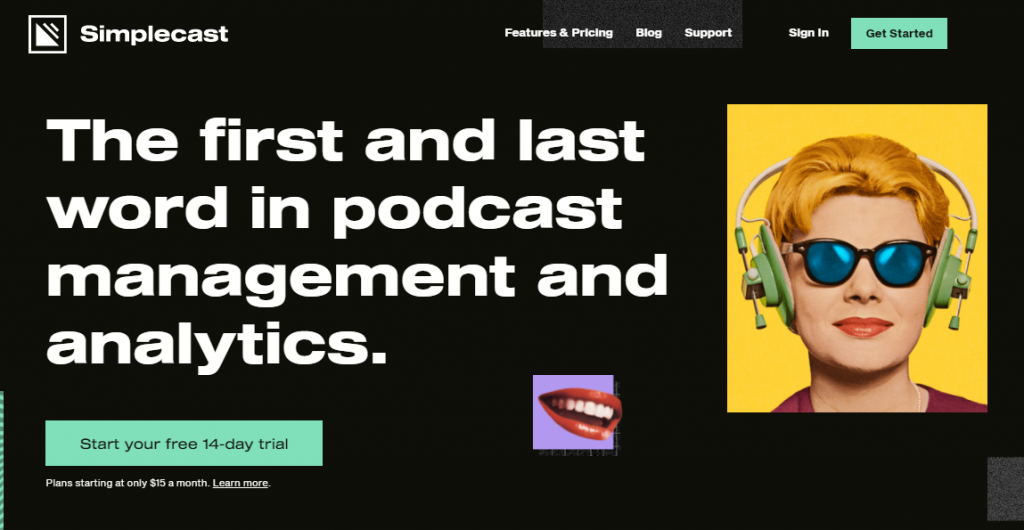 Best Podcast Hosting Sites - Simplecast