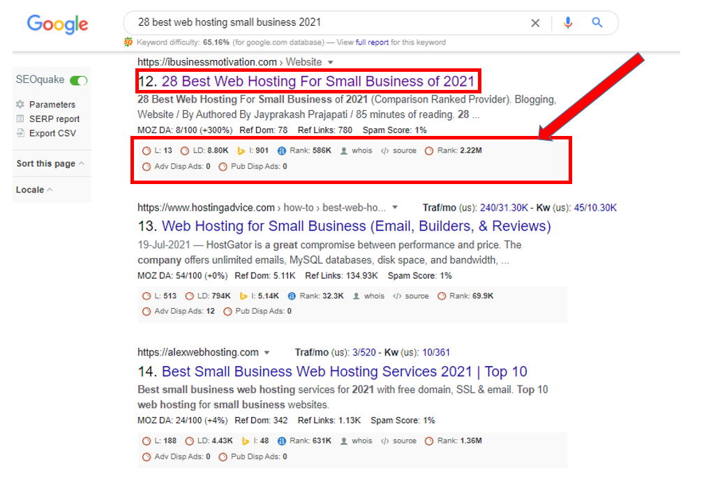 Best SEO Tools -  SEO Quake