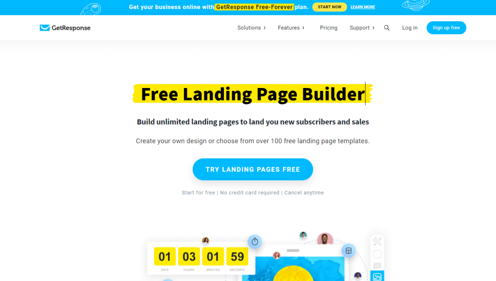 Best Landing Page Builders Software - GetResponse