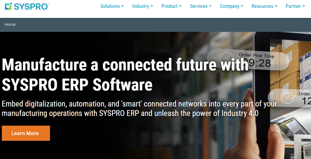 Best ERP Software Companies - Syspro