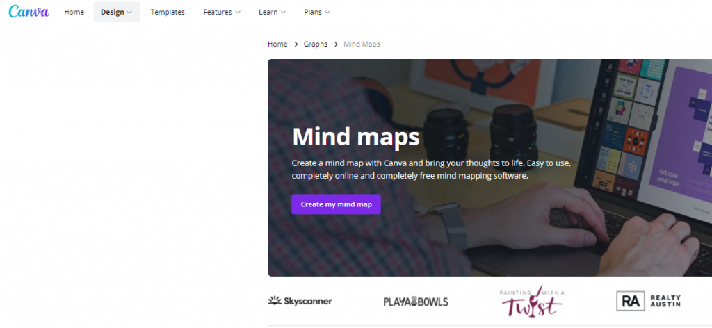 Best Mind Mapping Software - canva
