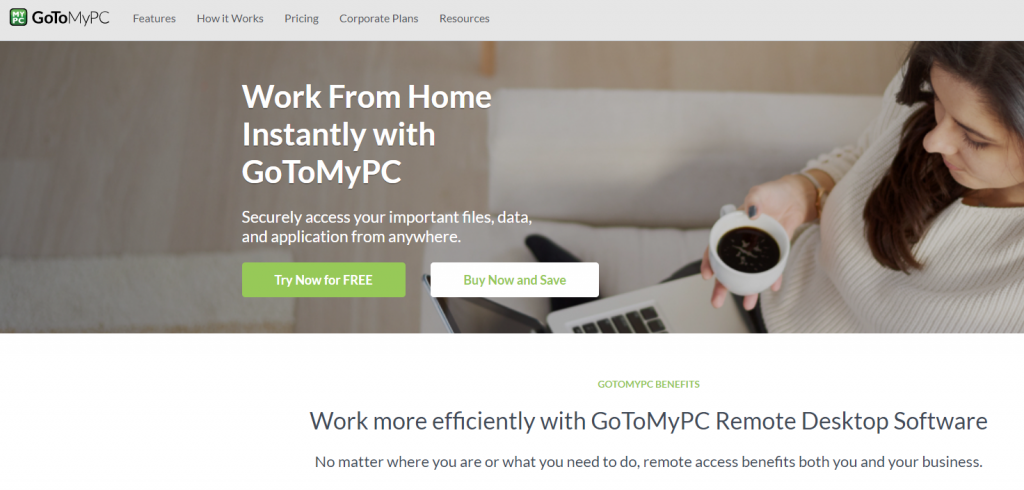 Best Remote Desktop Software Access and Tools - GoToMyPC