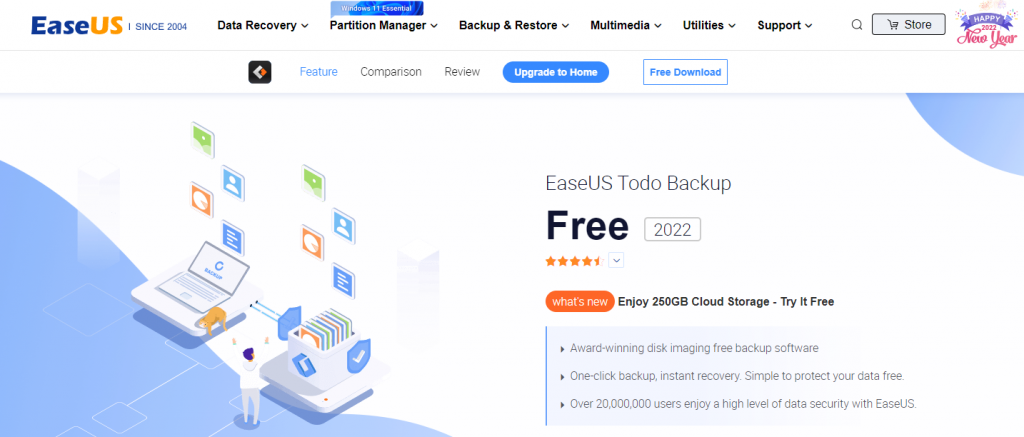 Best Backup Software - EaseUS Todo Backup