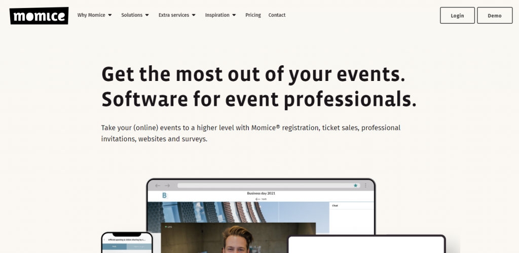 Best Event Management Software - Momice