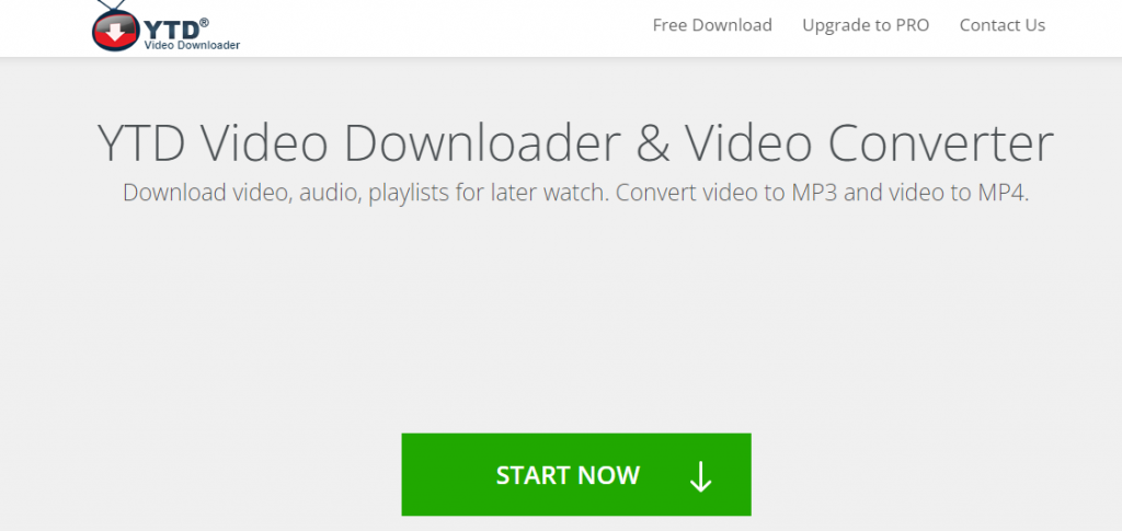 Best Youtube To Mp3 Converters - YTD Video Downloader