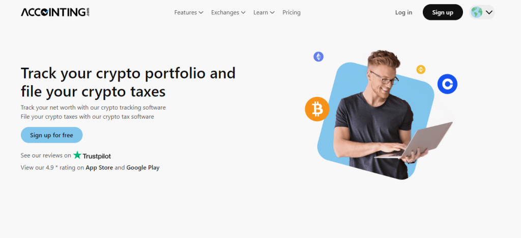 Best Crypto Tax Software - Accointing