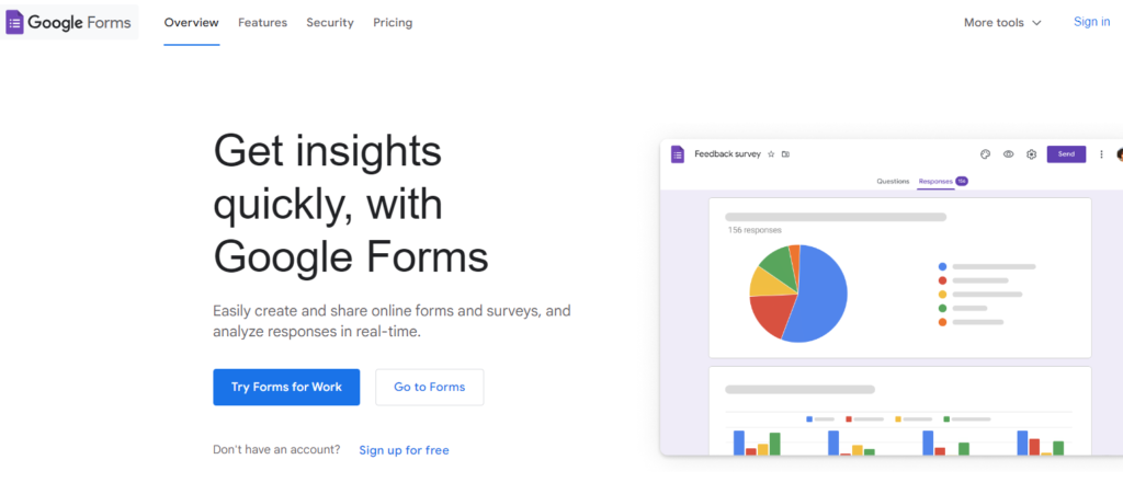 Best Survey Software - Google Forms