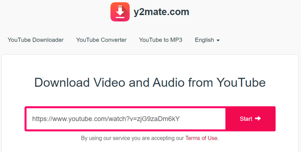 Steps To Download MP3 And Videos From  Using Y2mate