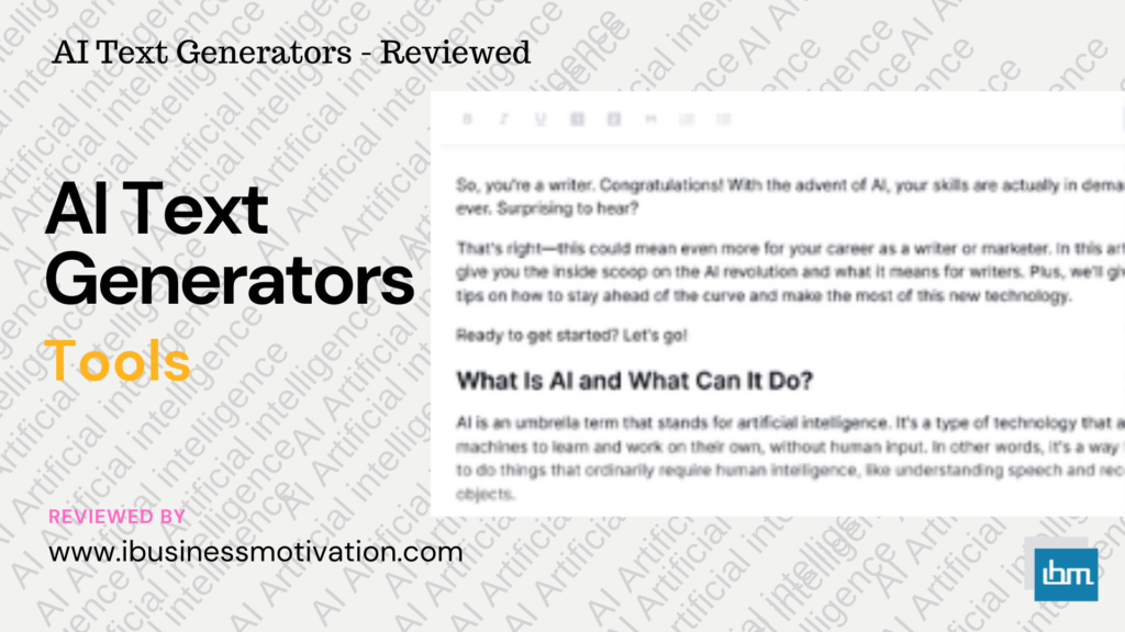 7 Best AI Text Generators Tools Of 2024 [Online FREE & Paid Try]