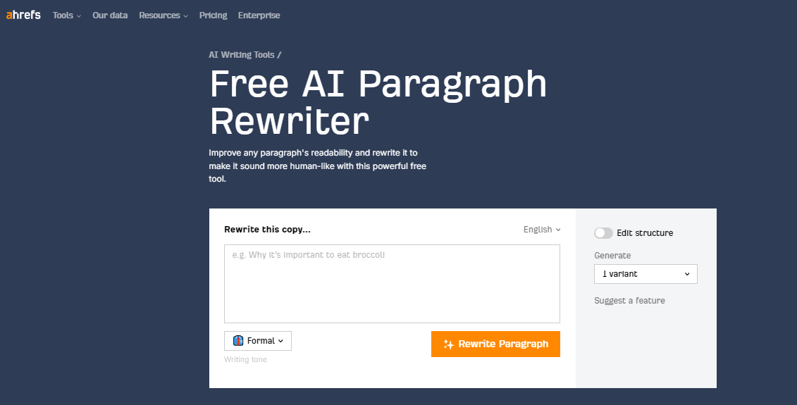 7 Best AI Paragraph Rewriter Tools Of 2024 [Online FREE & Paid Try]