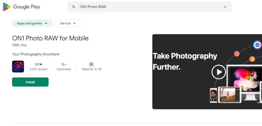 Best Photo Editing for Android Apps - ON1 Photo RAW for Mobile