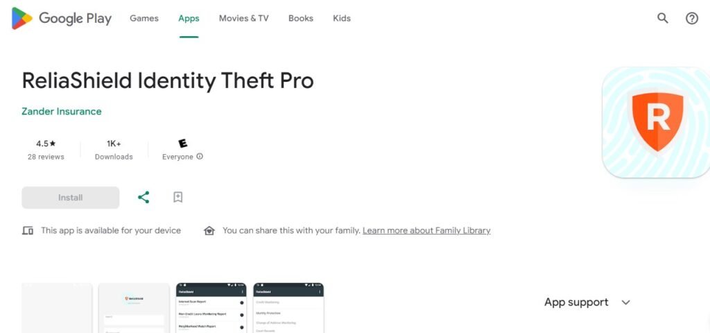 Best Identity Theft Protection for Android Apps - Reliashield