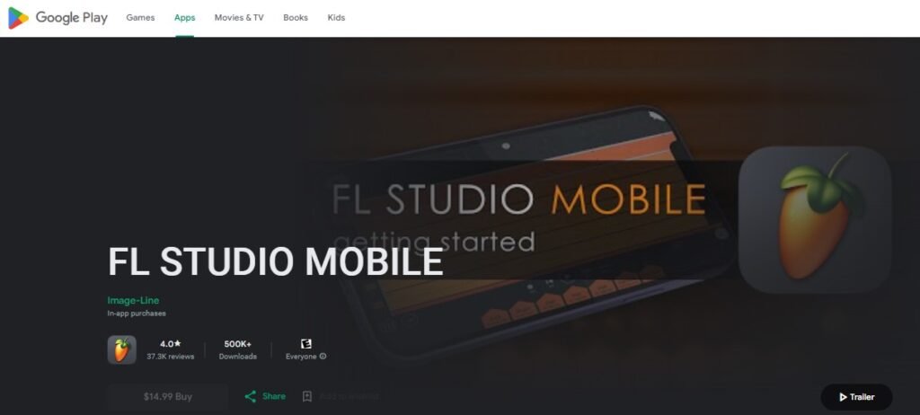 Best Music Making for Android Apps - Fl Studio Mobile