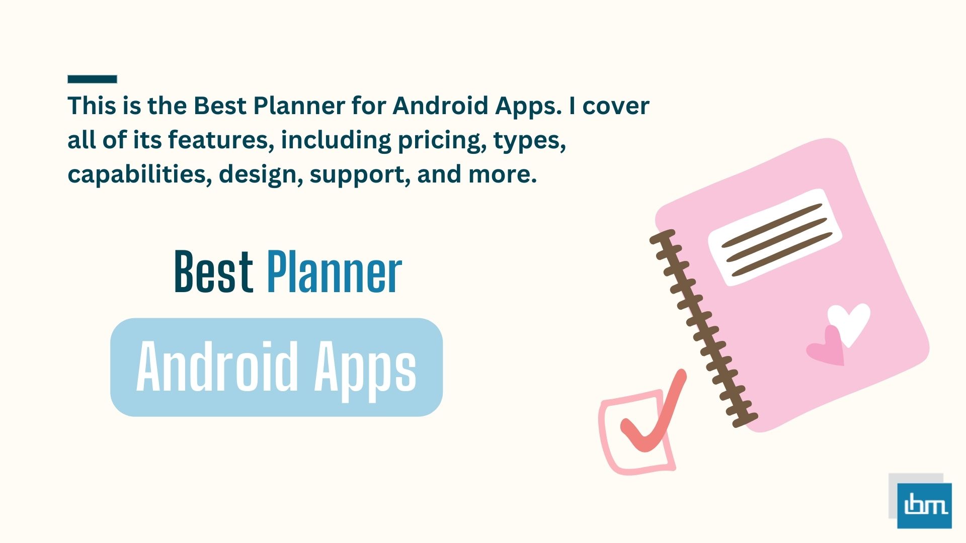 Best Planner for Android Apps