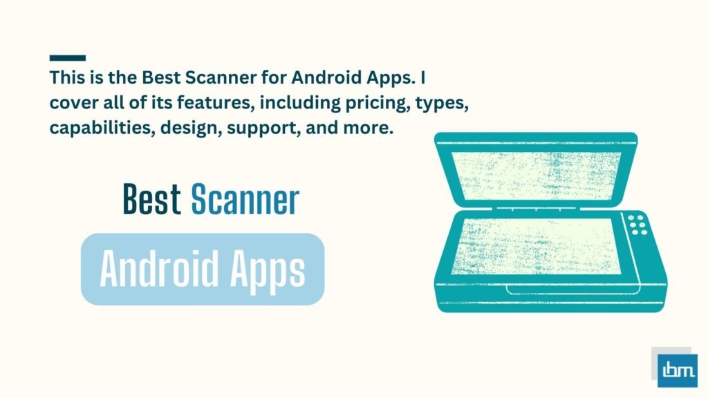 Best Scanner for Android Apps