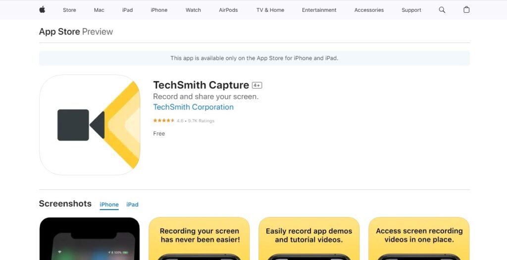 Best Screen Recorder for Android Apps - Techsmith Capture