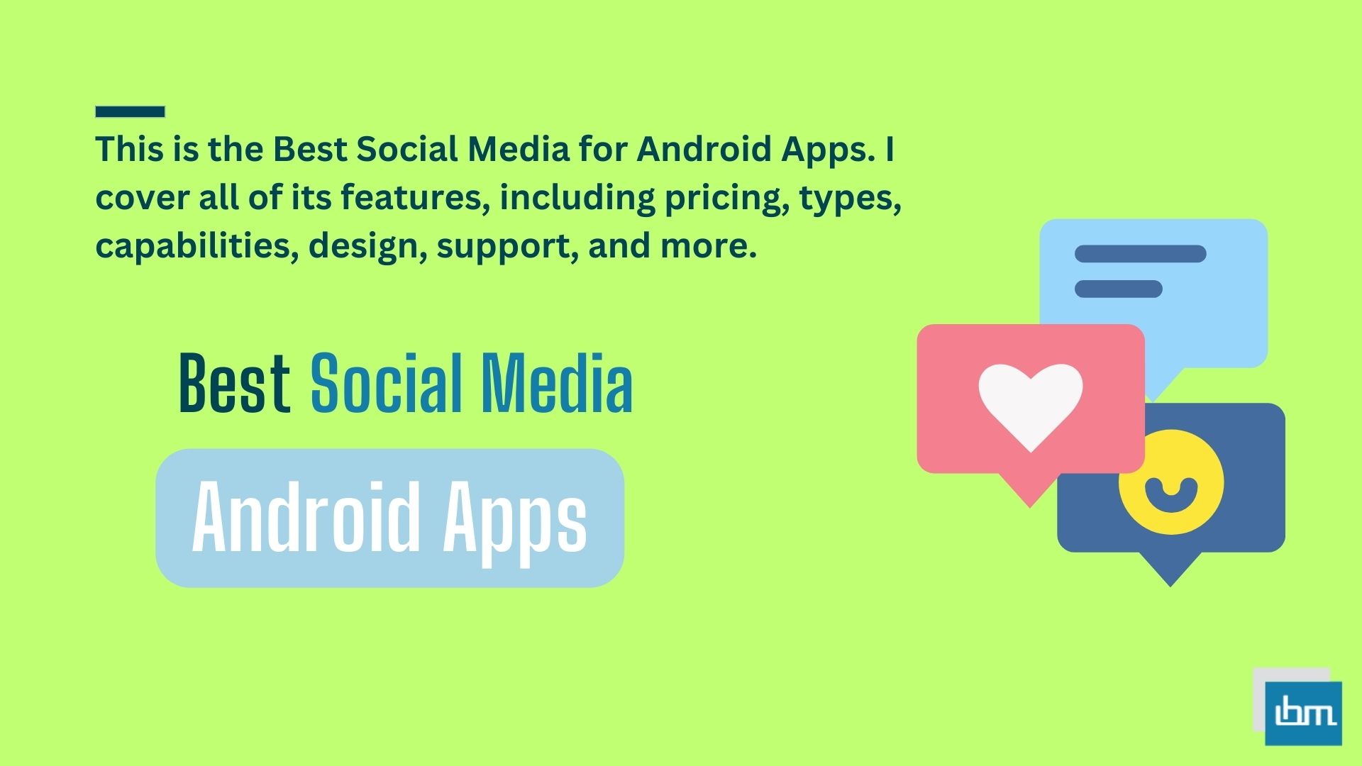 Best Social Media for Android Apps