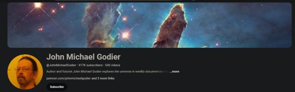 Best Astronomy YouTube Channels - John Michael Godier