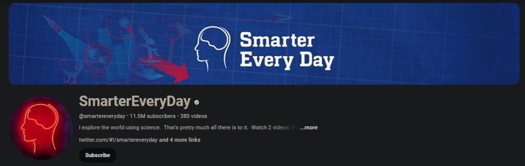 Best Astronomy YouTube Channels - SmarterEveryDay