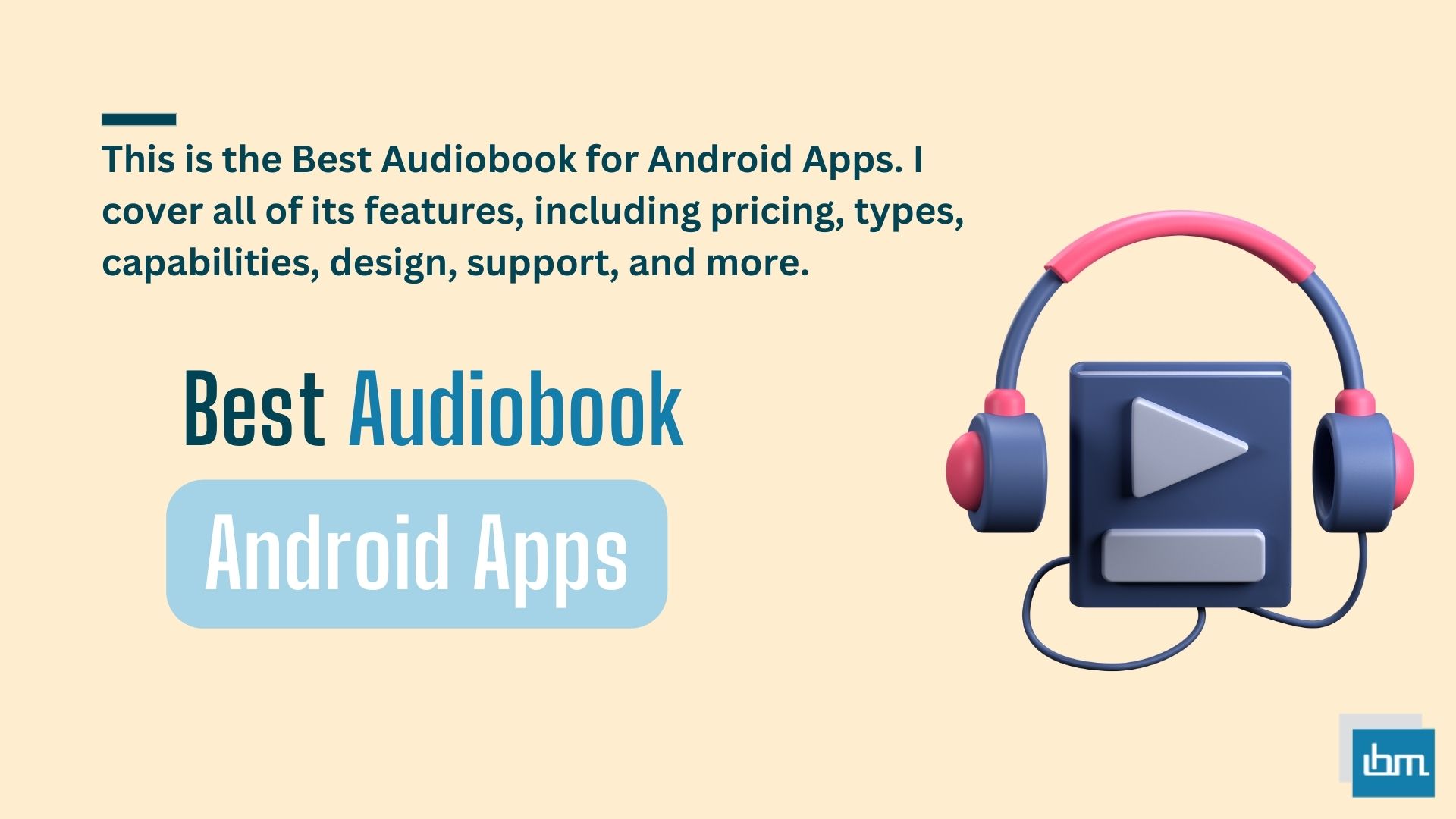 Best Audiobook for Android Apps