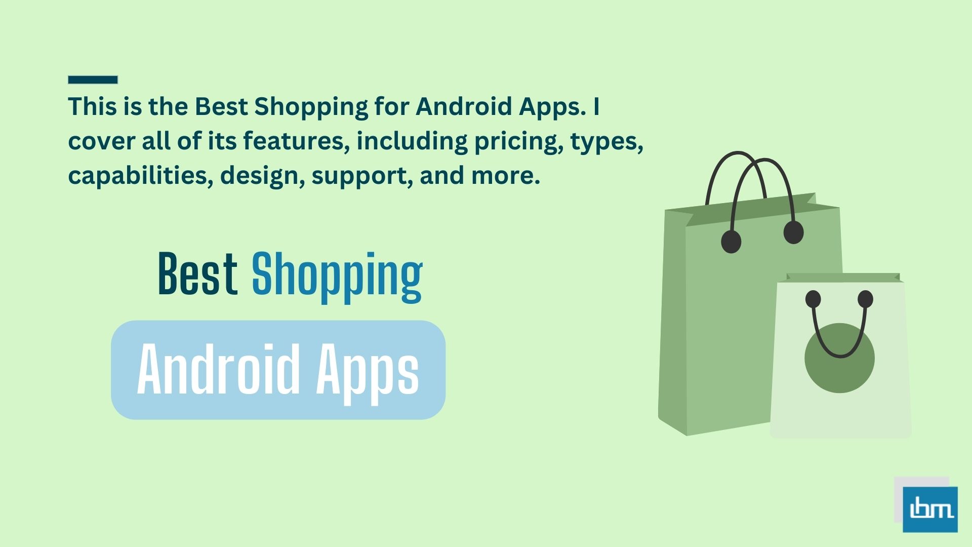 Best Shopping for Android Apps