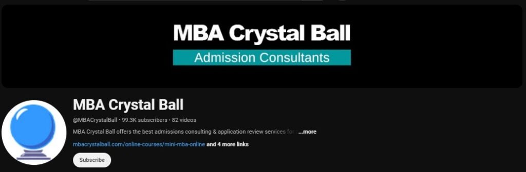 Best ETS Preparation YouTube Channels - MBA Crystal Ball