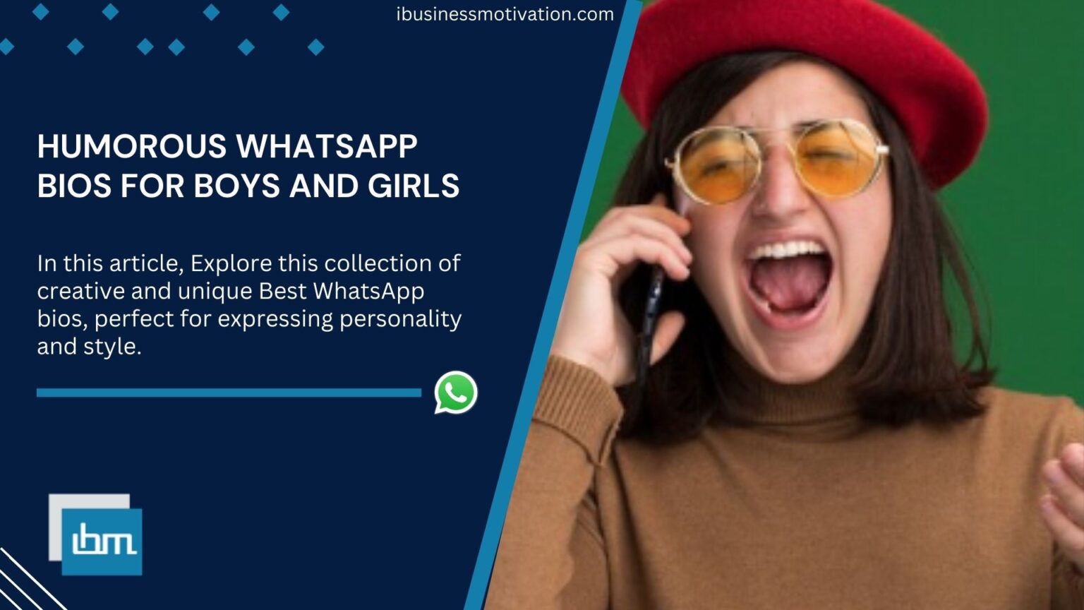 Humorous WhatsApp Bios for Boys and Girls