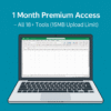 1 Month Premium Access – All 18+ Tools (15MB Upload Limit)