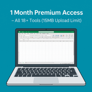 1 Month Premium Access – All 18+ Tools (15MB Upload Limit)