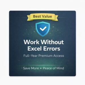 Yearly Plan Excel Tools For Premium Members