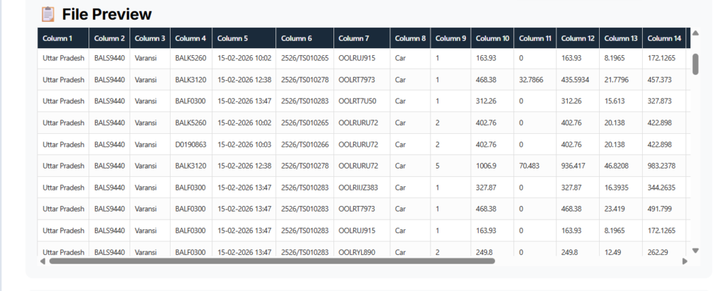 CSV To Excel Converter Online Free No Signup File Preview- IBusiness Excel Tools