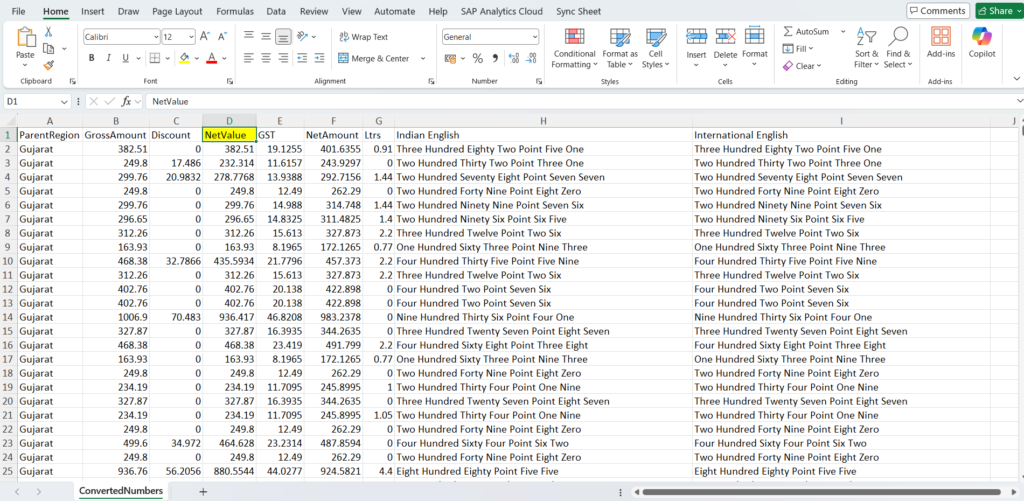 Convert Amount to Words in Excel Online Converted_Numbers_by_ibusinessmotivation.com - IBusiness Excel Tools