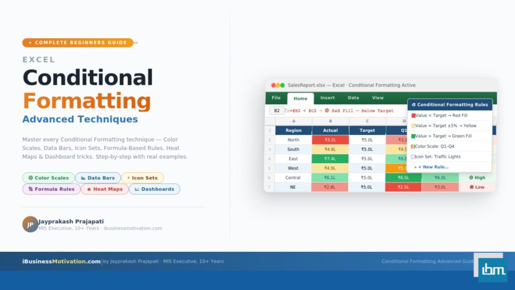 Conditional Formatting Advanced Techniques A Beginners Guide