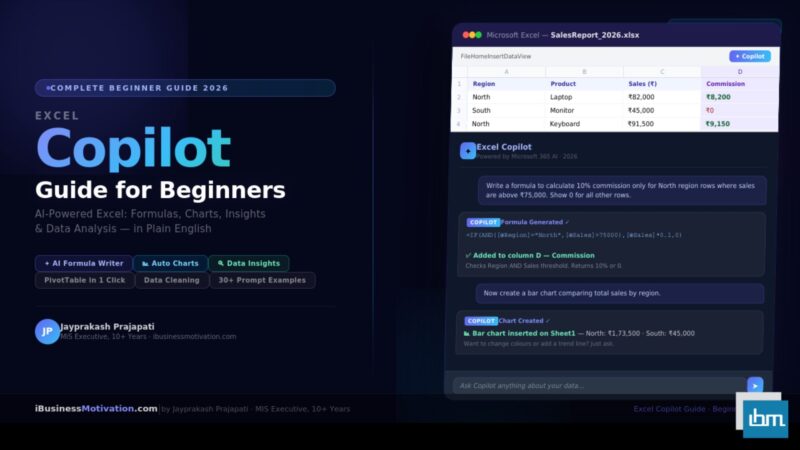 Excel Copilot Guide for Beginners 2026 Everything You Need to Know
